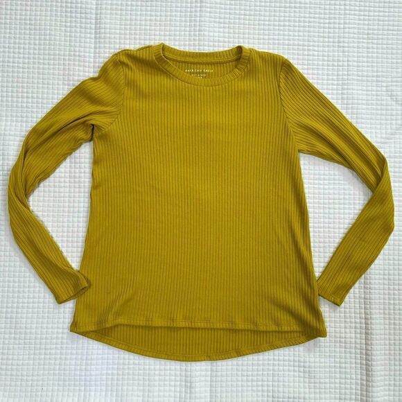 AEO soft and sexy plush earth green sweater XS - Picture 1 of 6
